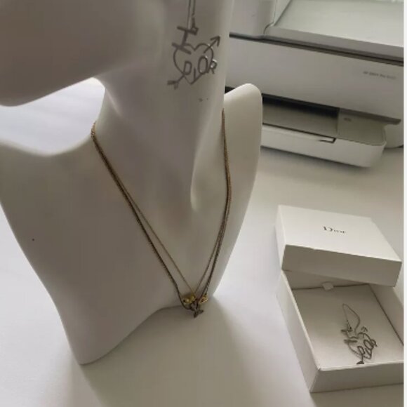 AUTHENTIC DIOR EARRINGS - Picture 2 of 2